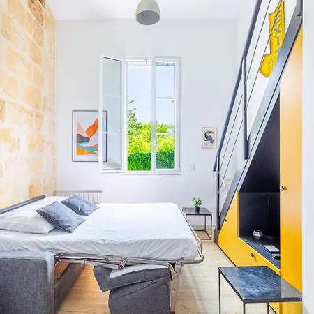 Appartement Charmant Bordeaux Centre Esterno foto