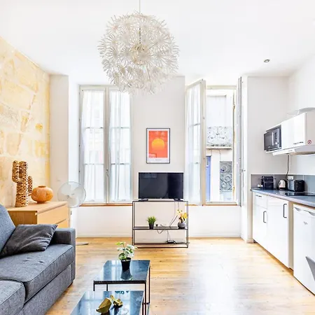 Appartement Charmant Bordeaux Centre Esterno foto