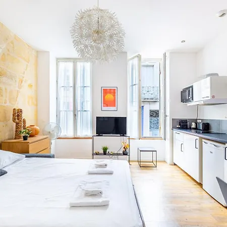 Appartement Charmant Bordeaux Centre Esterno foto